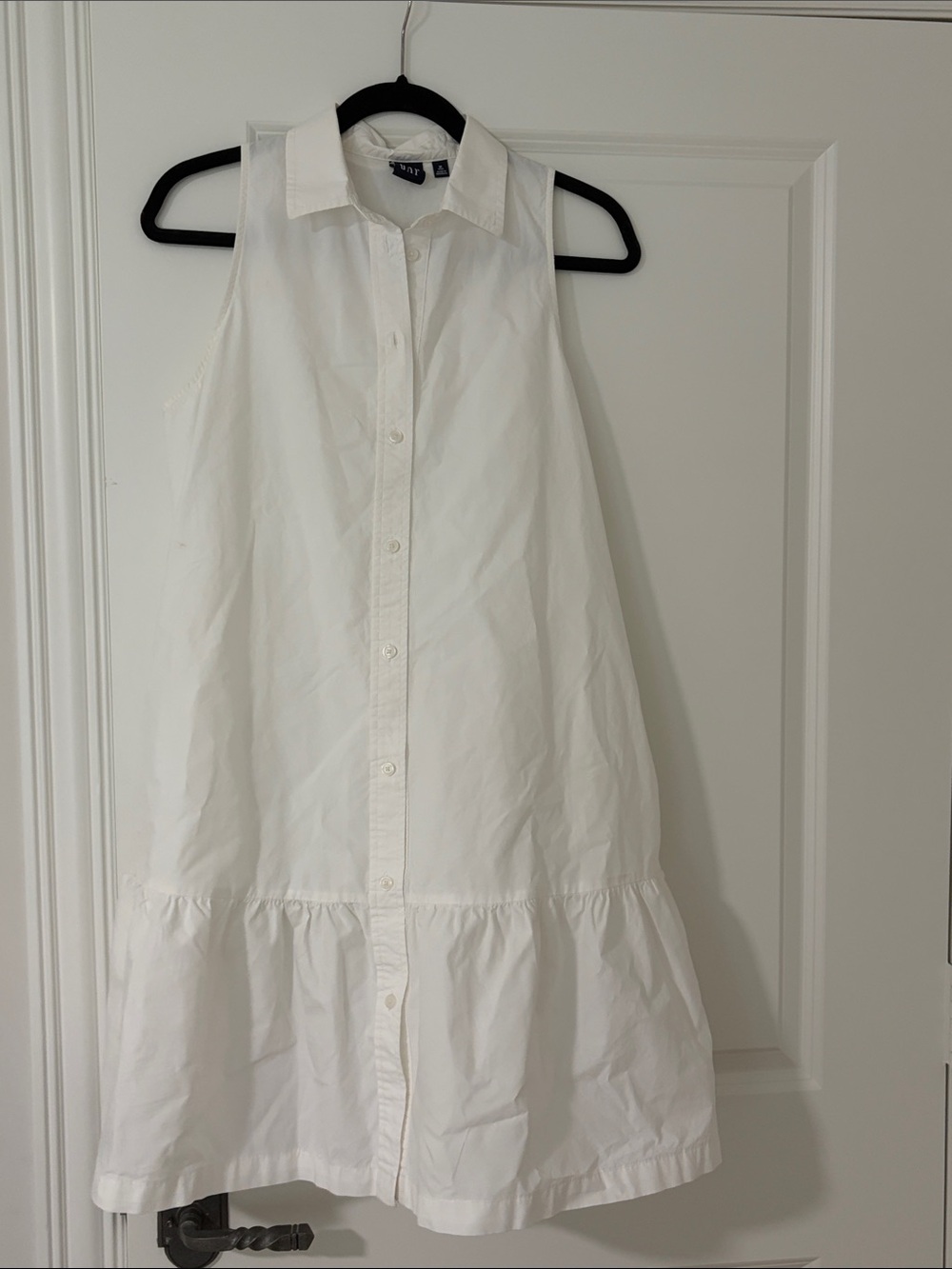 Gap - sleeveless shirt dress - medium tall